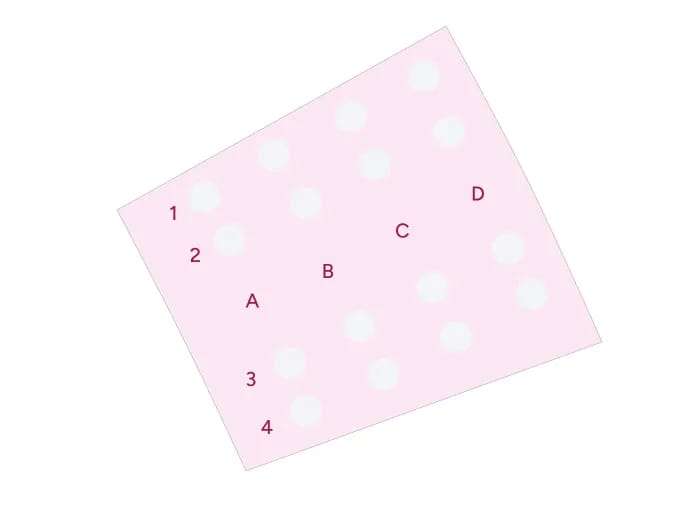 Seat layout within UBS Box 9